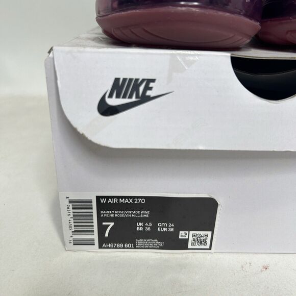 Nike Shoes Air Max 270 WMNS “Barely Rose Pink” 2024 - Picture 5 of 6